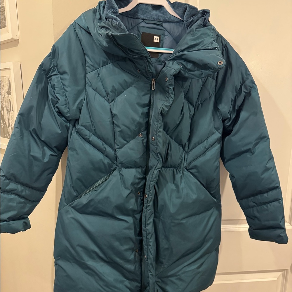 Under Armour Teal Puffer Jacket